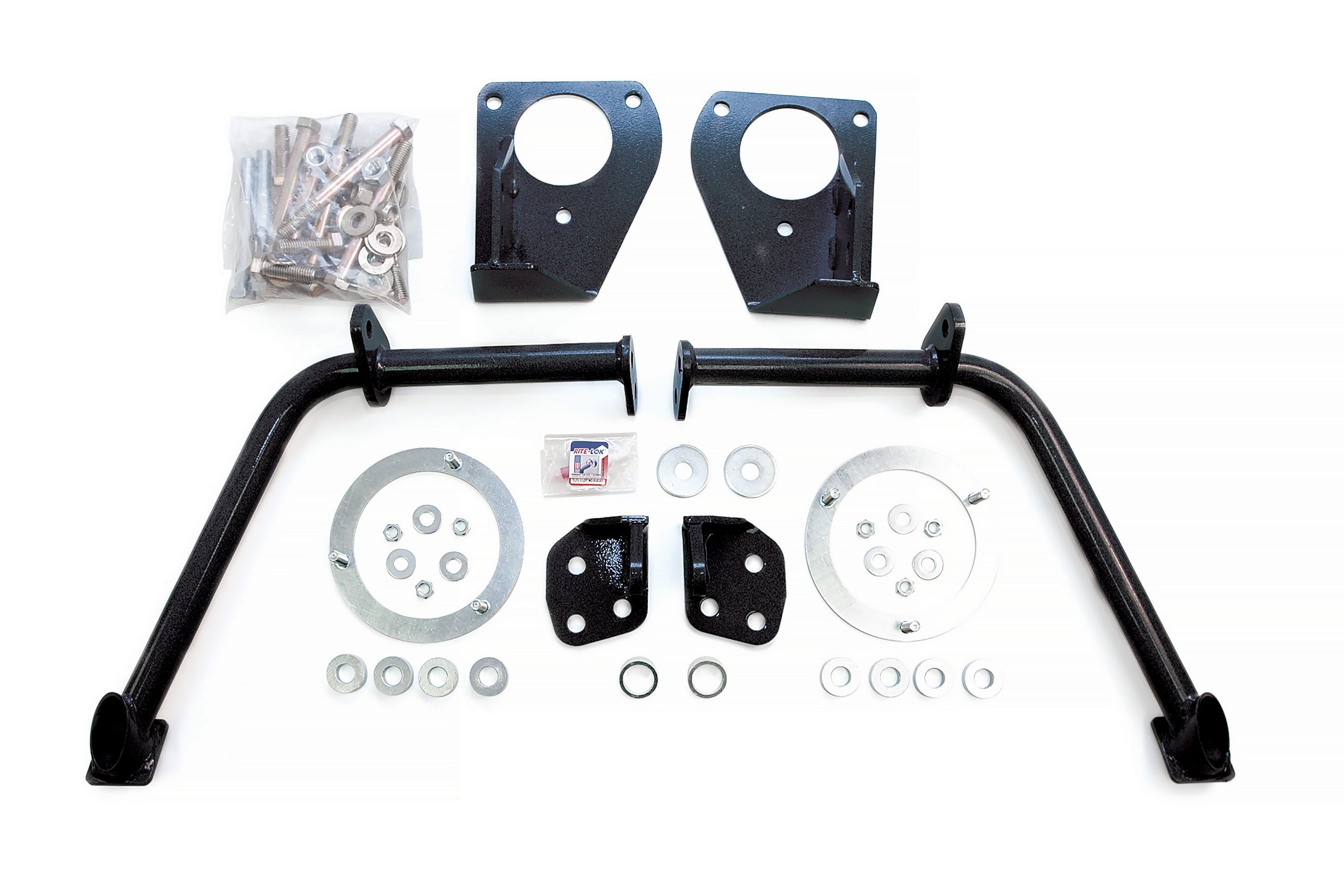 Dual Shock Mount Kit | Fits BDS Long Arm Only | Dodge Ram 2500 (03-13) and 3500 (03-12) 4WD