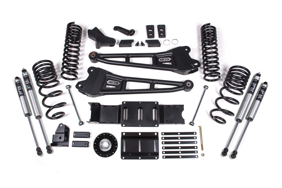 4 Inch Lift Kit w/ Radius Arm | Extended Travel | Ram 2500 (25-26) 4WD | Diesel