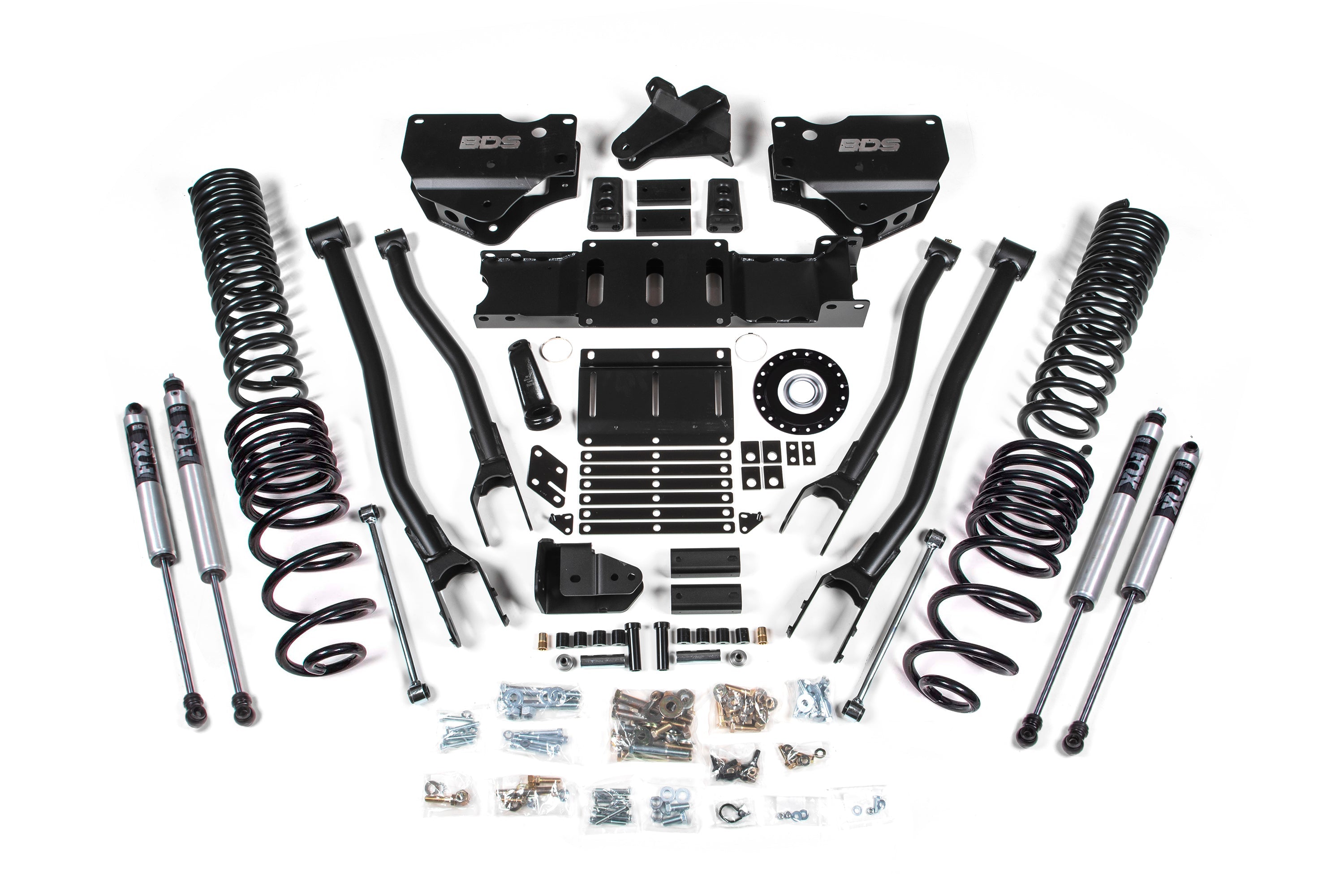 4 Inch Lift Kit w/ 4-Link | Extended Travel | Ram 2500 (25-26) 4WD | Diesel