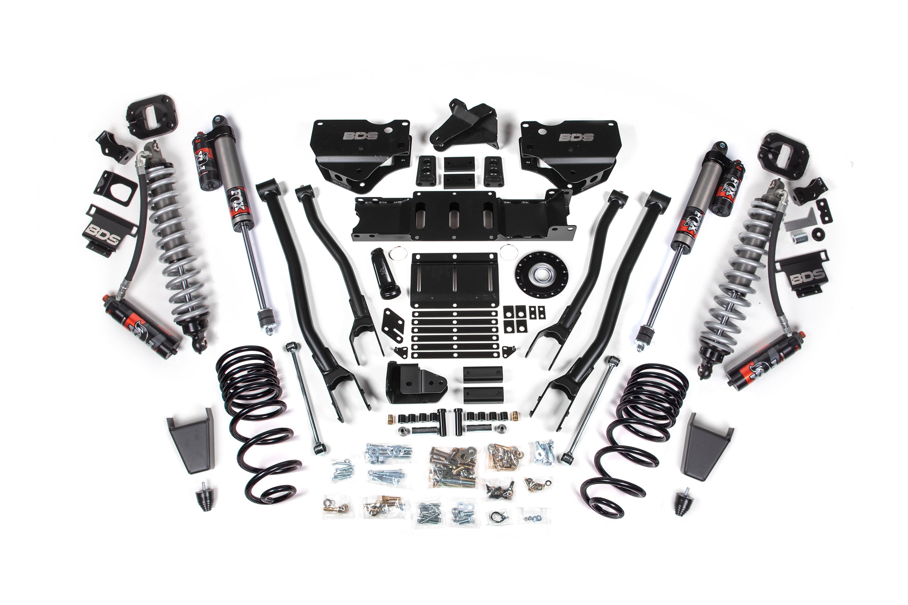 4 Inch Lift Kit w/ 4-Link | Extended Travel | Ram 2500 (25-26) 4WD | Diesel