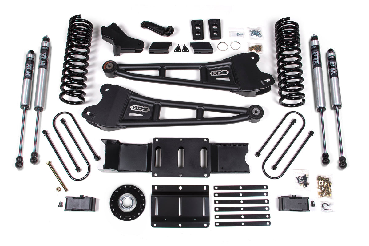 4 Inch Lift Kit w/ Radius Arm | Extended Travel | Ram 3500 (25-26) 4WD | Diesel