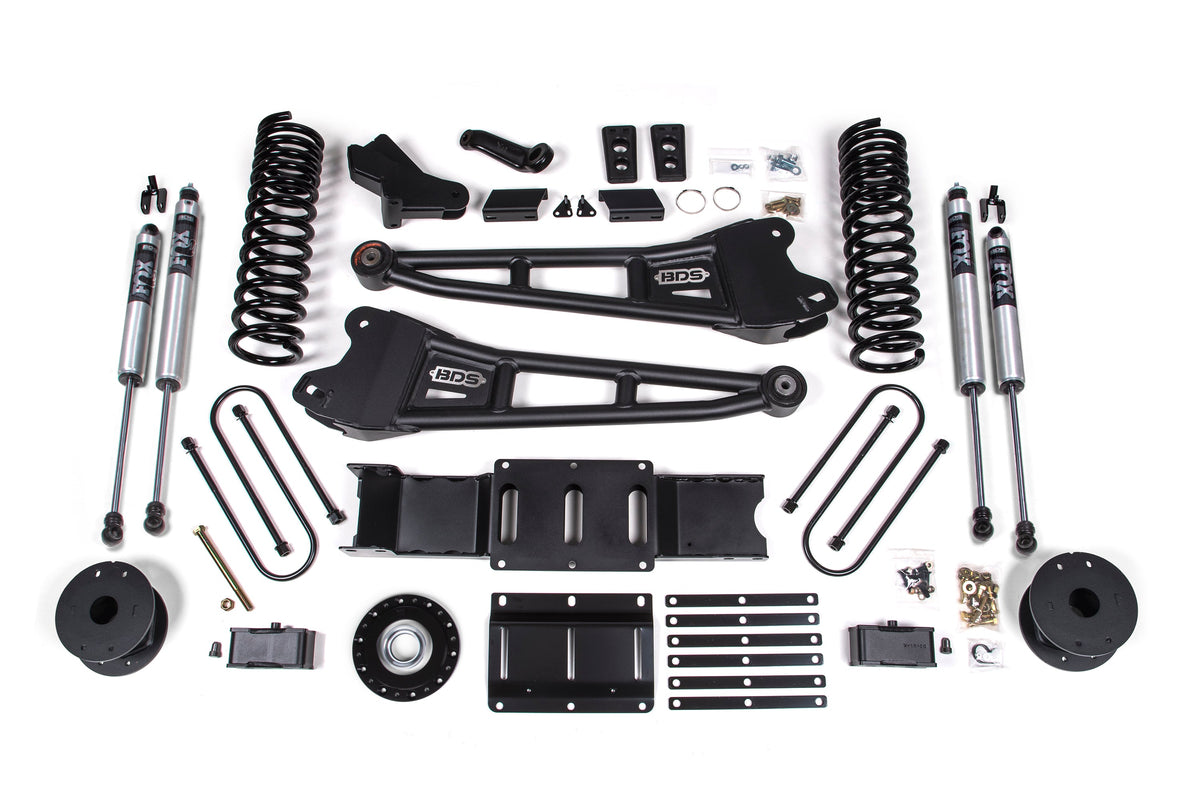 4 Inch Lift Kit w/ Radius Arm | Extended Travel | Ram 3500 (25-26) 4WD | Gas