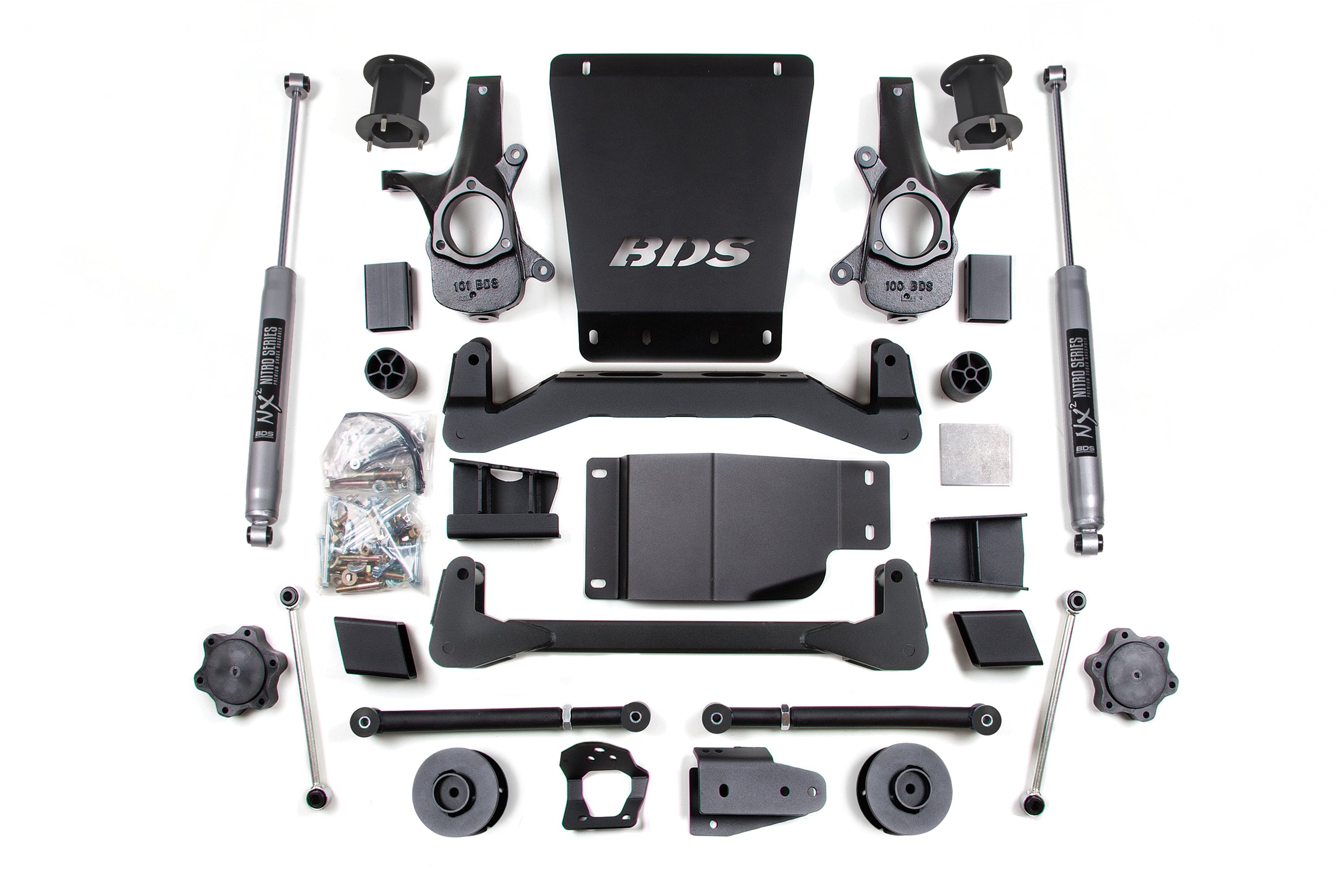 4.5 Inch Lift Kit | Chevy/GMC Avalanche, Suburban, Tahoe, or Yukon 1500 (07-14) 4WD