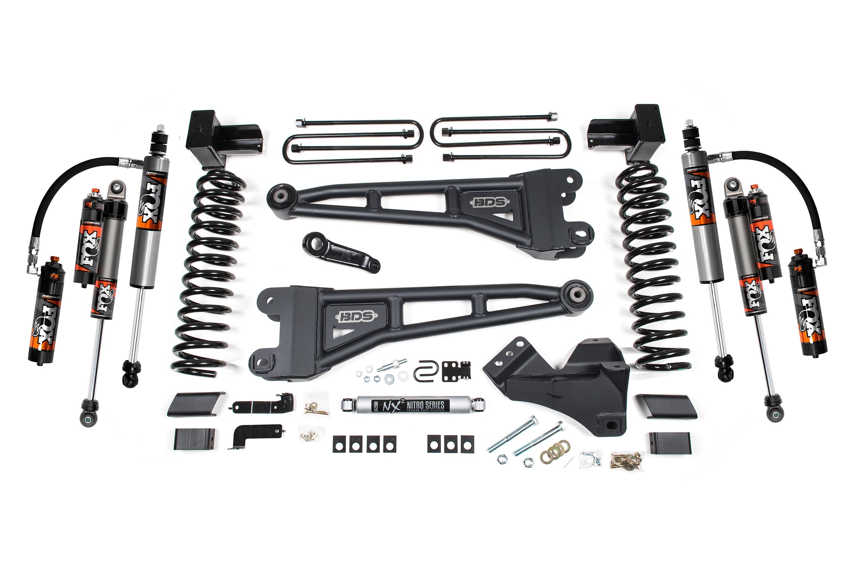 4 Inch Lift Kit w/ Radius Arm | Ford F250/F350 Super Duty (17-19) 4WD | Gas
