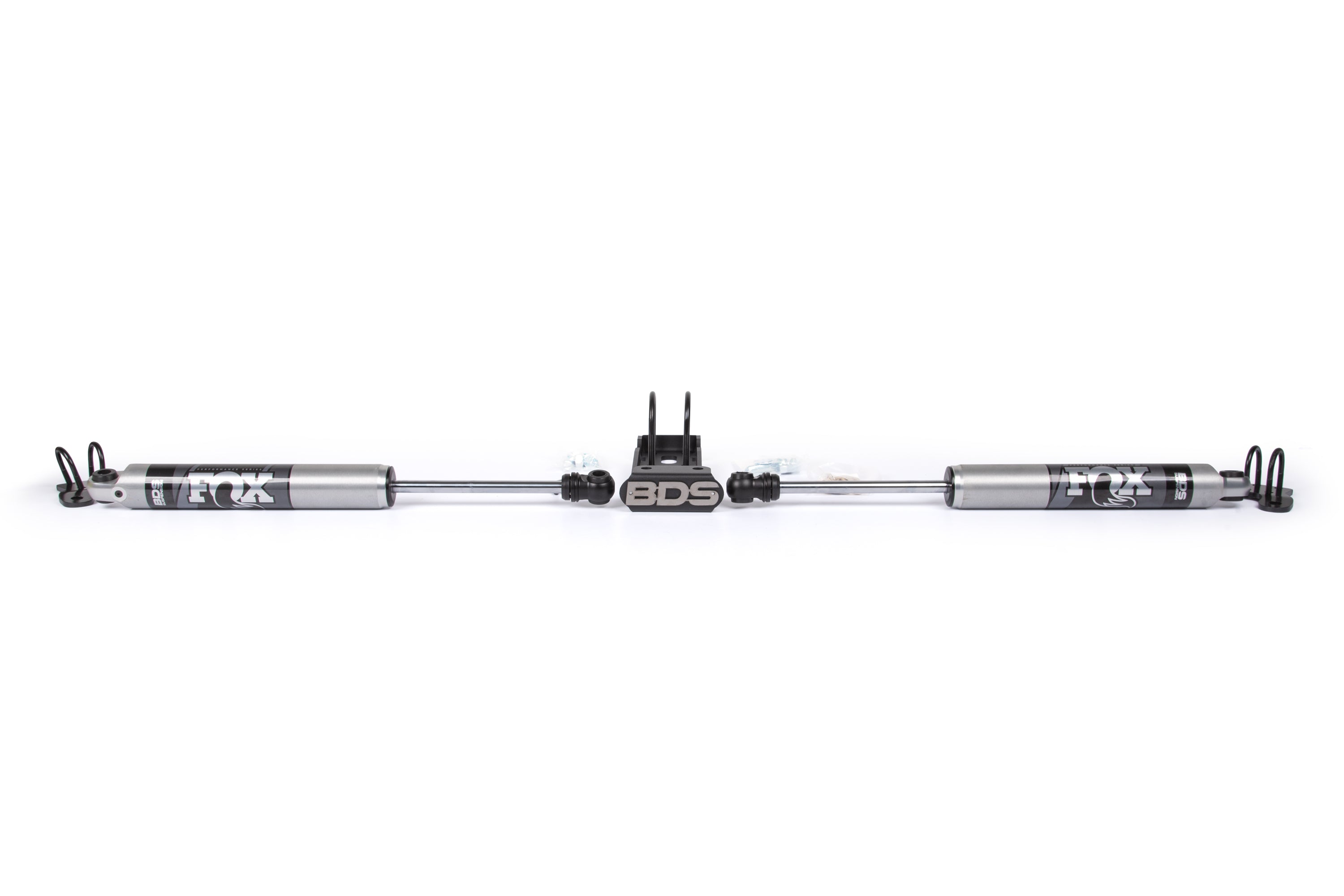 Dual Steering Stabilizer kit W/ FOX 2.0 Performance Shocks | Jeep Wrangler JL (18-26) and Gladiator JT (20-26)