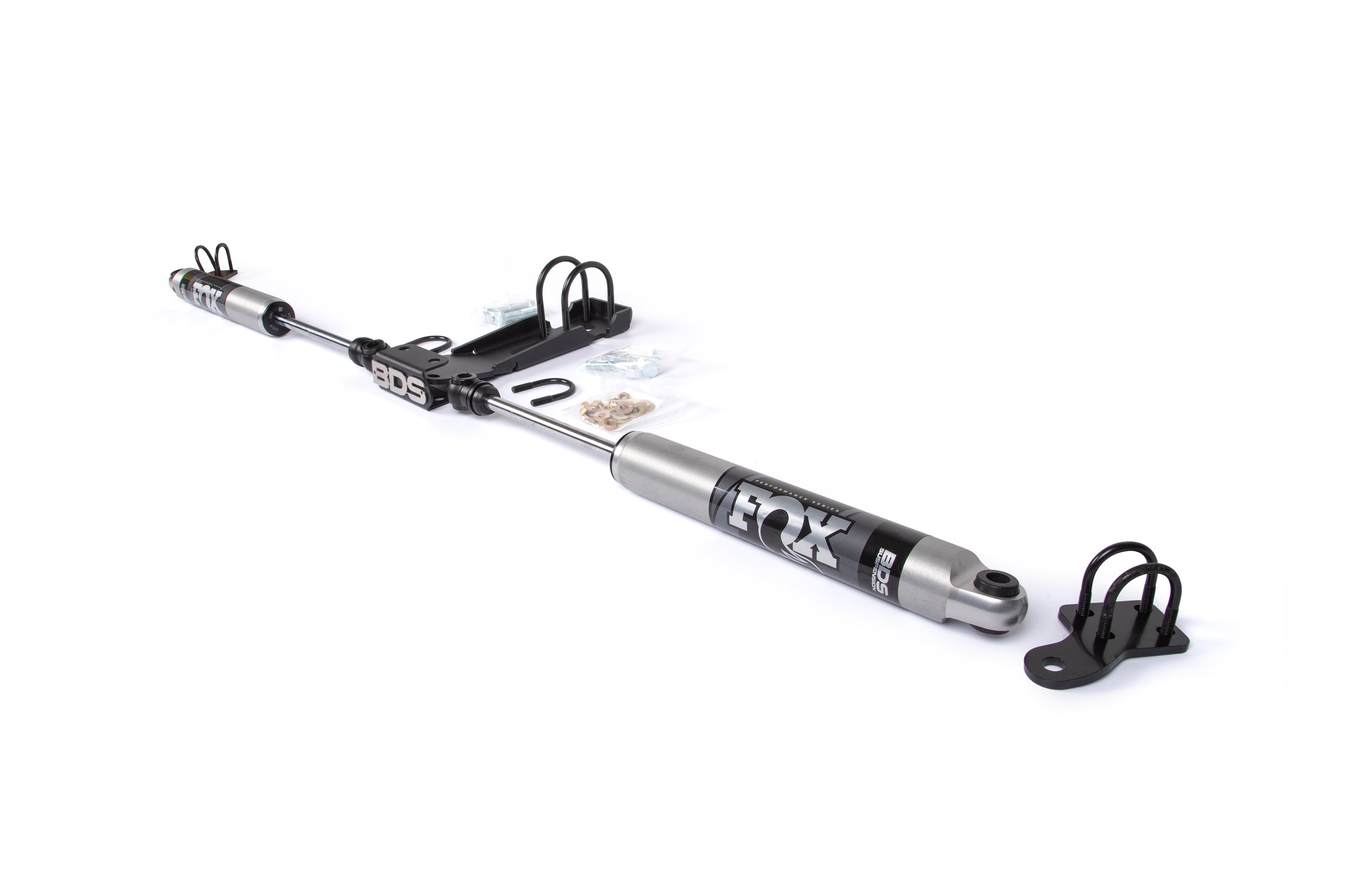 Dual Steering Stabilizer kit W/ FOX 2.0 Performance Shocks | Jeep Wrangler JL (18-26) and Gladiator JT (20-26)
