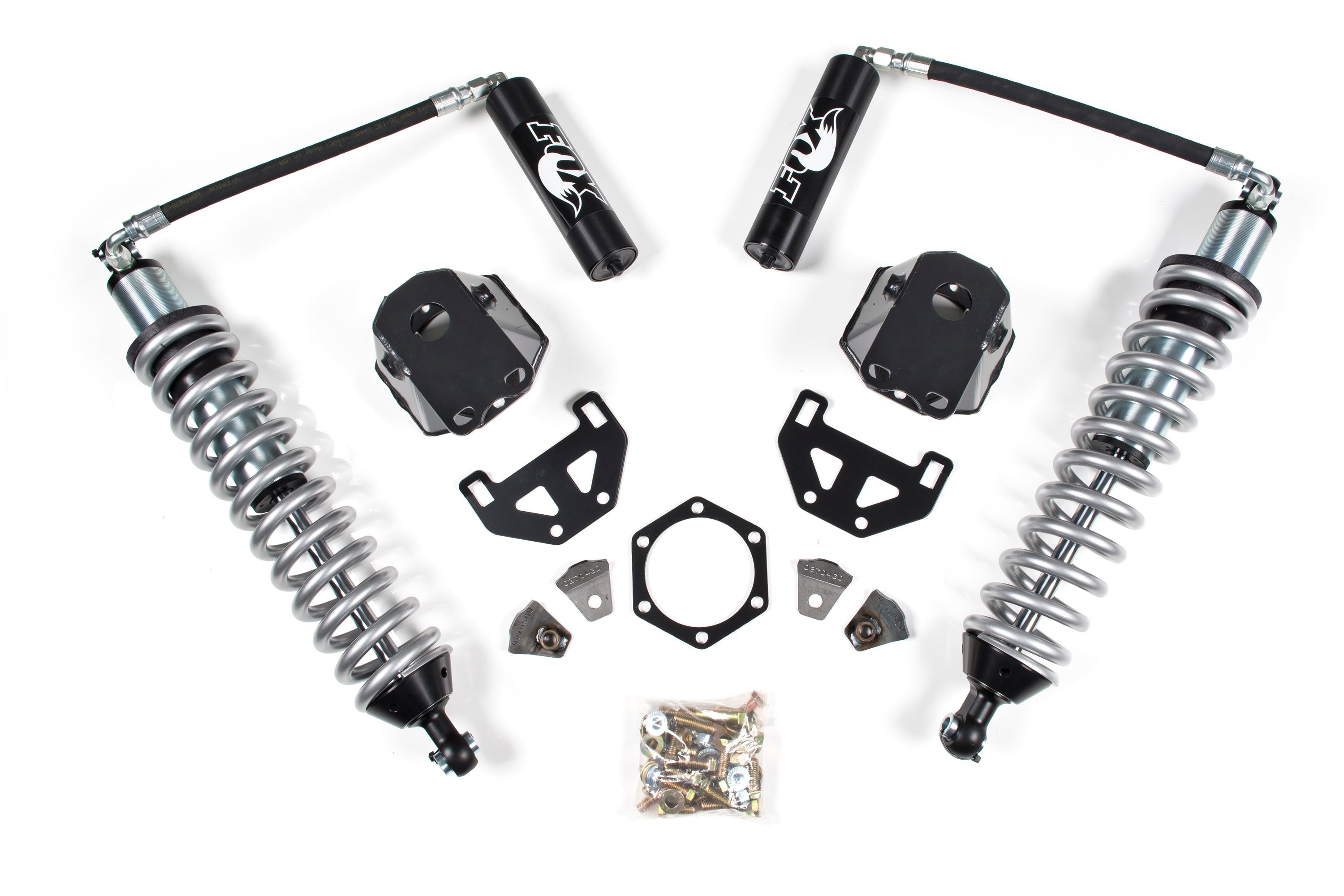FOX 2.5 Coilover Conversion Upgrade - 3 Inch Lift | Factory Series | Dodge Ram 2500 (03-13) & 3500 (03-12) 4WD | Diesel