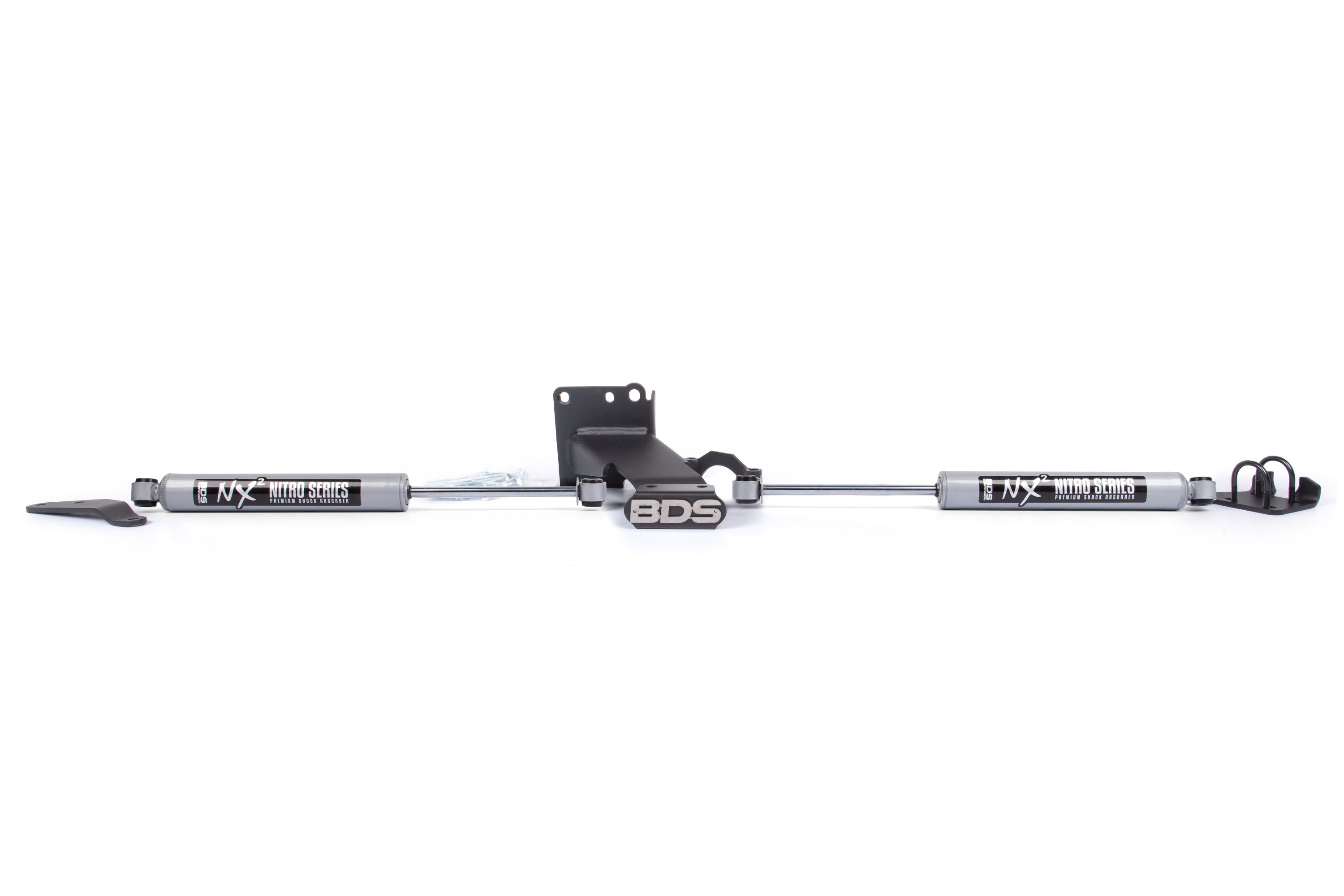 Dual Steering Stabilizer Kit w/ NX2 Shocks | T-Style Steering | Ram 2500 (19-26) and 3500 (19-24) 4WD