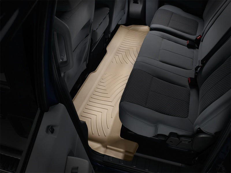 WeatherTech 11+ Ford F250/F350/F450/F550 Rear FloorLiner - Tan