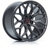 Vossen HF-2 22x10 / 5x112 / ET26 / 66.56 / Deep - Anthracite Wheel