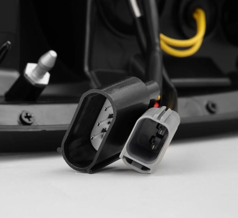 AlphaRex LUXX-Series LED tail light connectors for 97-03 Ford F150 and 99-16 Ford Super Duty models.