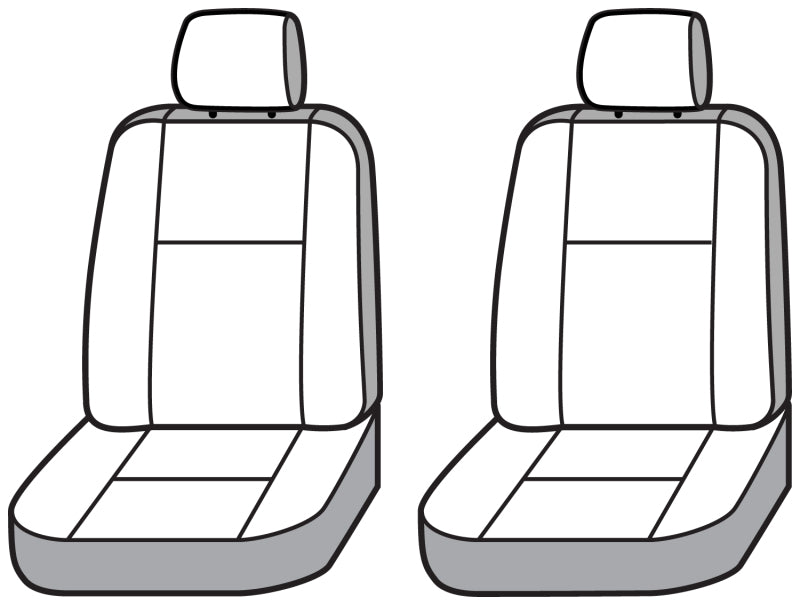 Covercraft 2026 Jeep Wrangler 2-Door (MT) Polycotton SeatSaver Custom Front Row Seat Covers