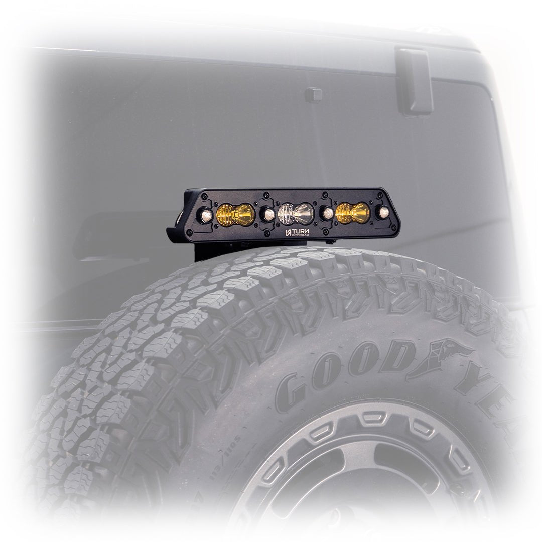 Billet Chase Light and 3rd Brake Light for Ford Bronco