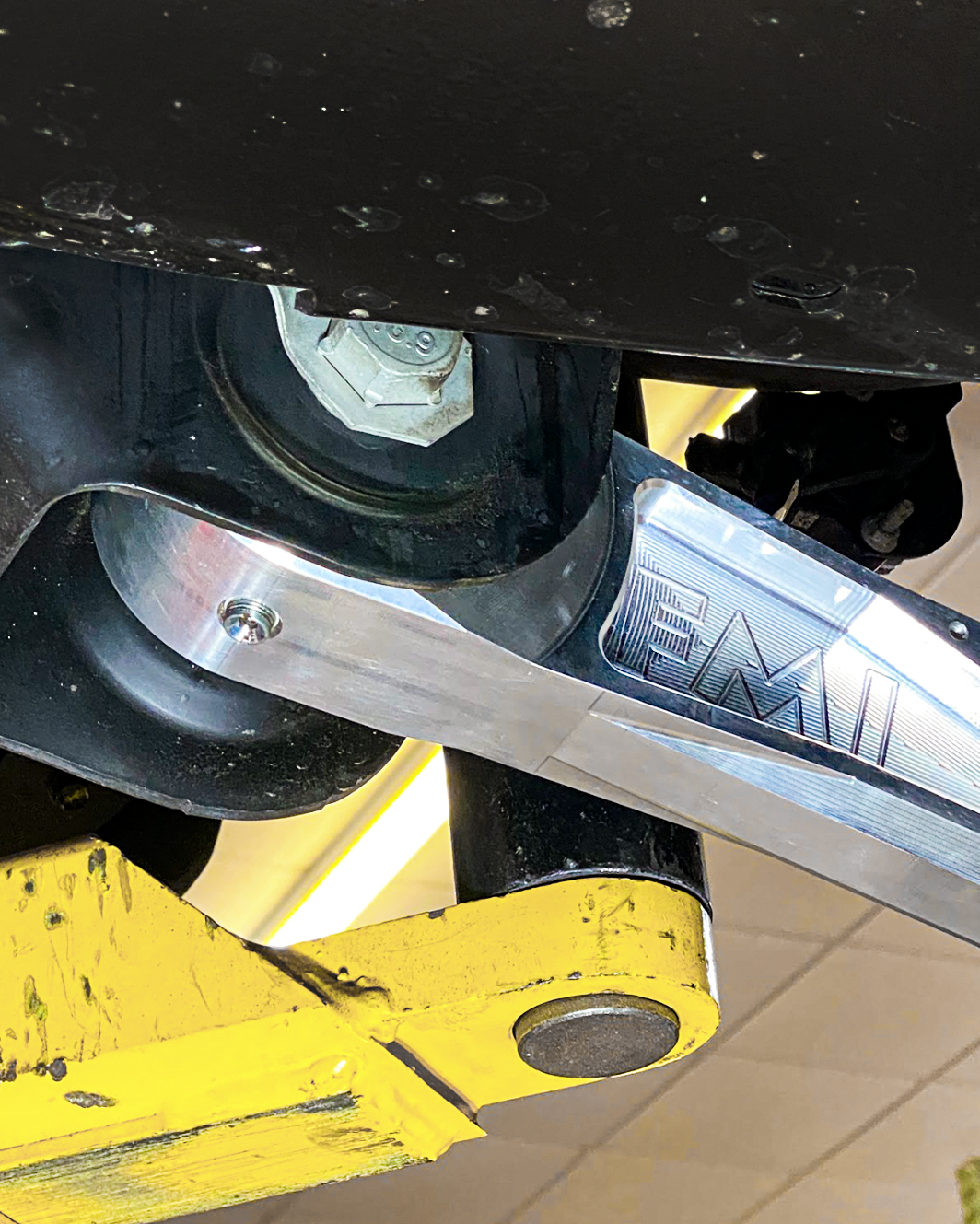 Billet aluminum rear lower suspension arms for 2022 Bronco Raptor, featuring ultra-flex joints for enhanced off-road performance.