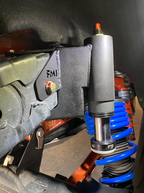 Rear hydraulic bump stop kit for 2022+ Bronco Raptor, featuring durable construction and advanced shock absorption technology.