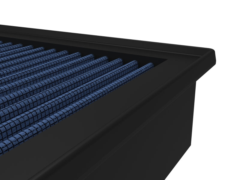 Afe Magnum FLOW OE replacement air filter designed for Isuzu D-Max 12-24 L4-3.0L, featuring a blue filter media and sturdy frame.