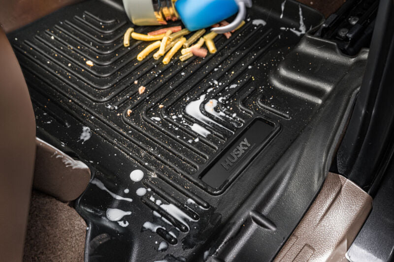 Husky Liners 2012.5 Ford SD Crew Cab WeatherBeater Combo Tan Floor Liners (w/o Manual Trans Case)