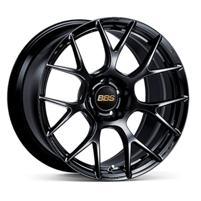BBS RE-V7 19x9.5 5x120 ET25 PFS Gloss Black Wheel -82mm PFS/Clip Required