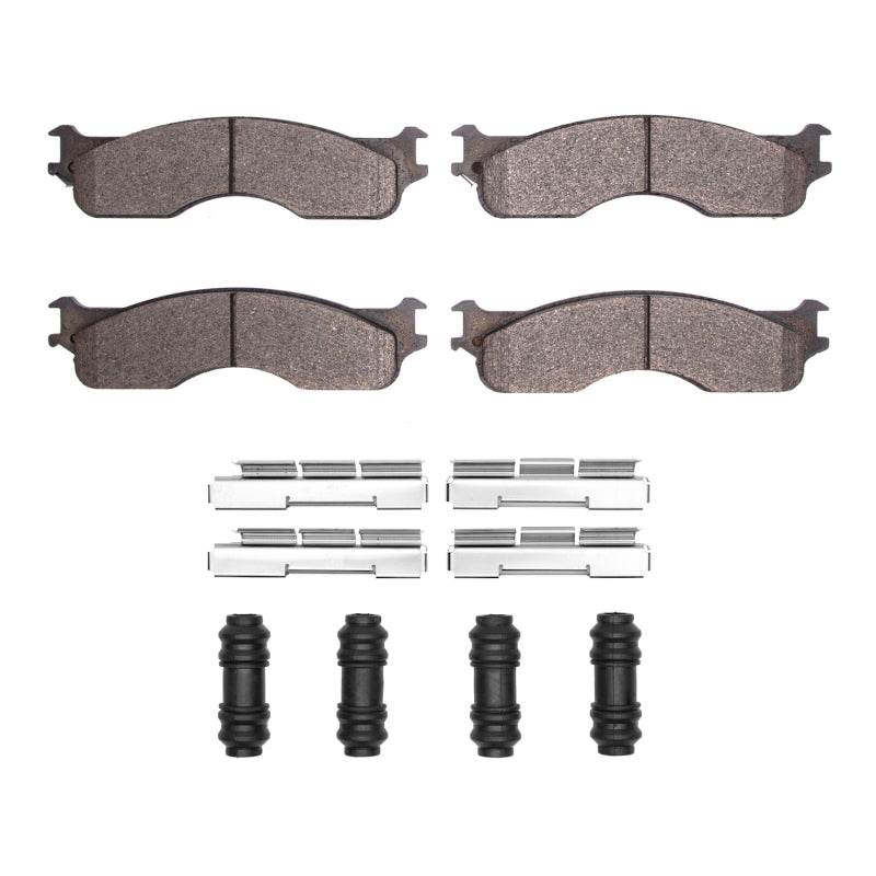 R1 04-04 Dodge Ram 1500 Pickup Front Super Duty Pads & Hardware Kit