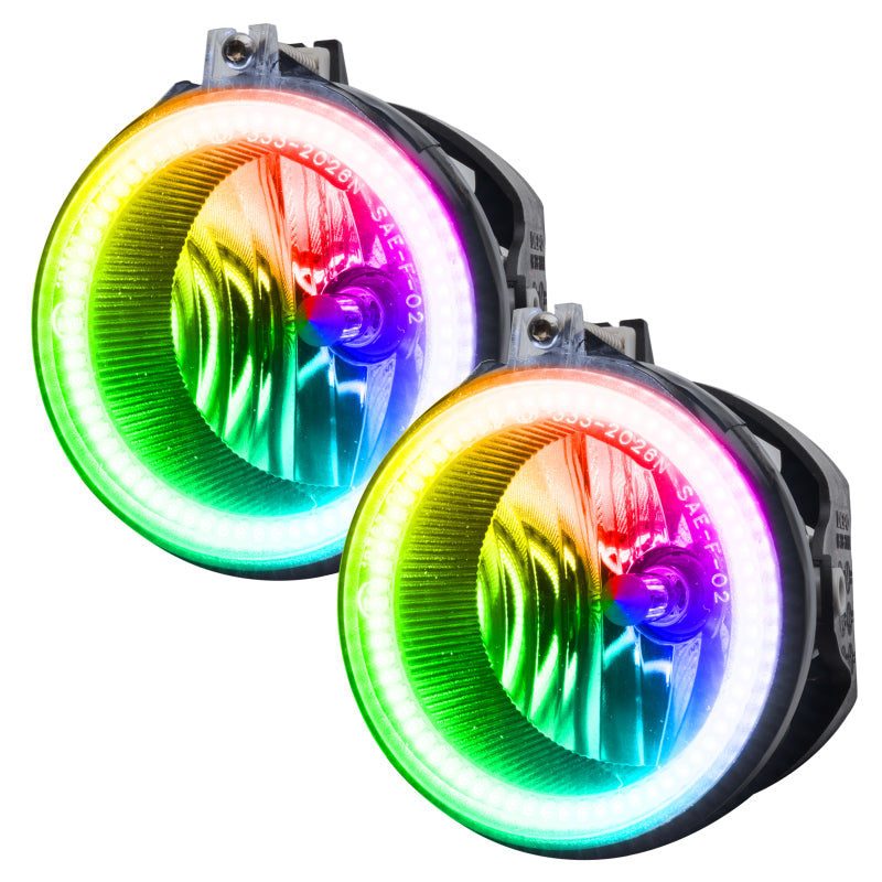 Oracle Land Rover LR3 05-09 LED Fog Halo Kit - ColorSHIFT