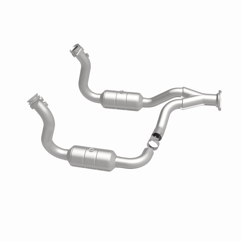 MagnaFlow DF Cat Conv 08-10 Ford F-250/F-250 SD/F-350/F-350 SD 5.4L/6.8L/F-450 SD 6.8L Y-Pipe Assy