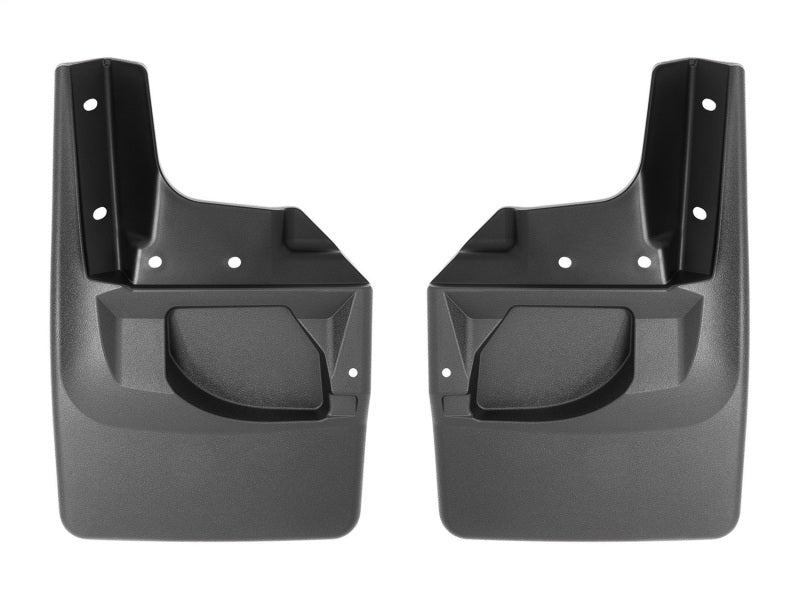 WeatherTech 18+ Jeep Wrangler JL No Drill Mudflaps - Black