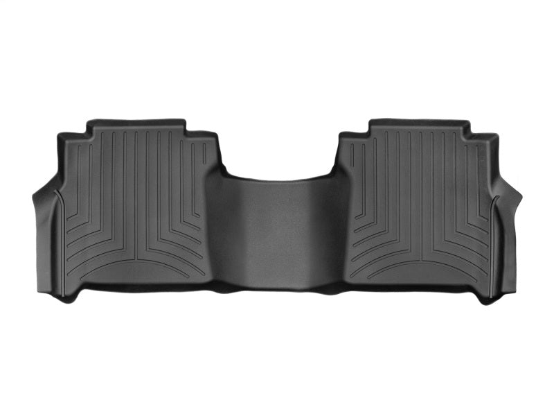 WeatherTech 2016+ Nissan Titan XD Crew Cab Rear FloorLiner - Black