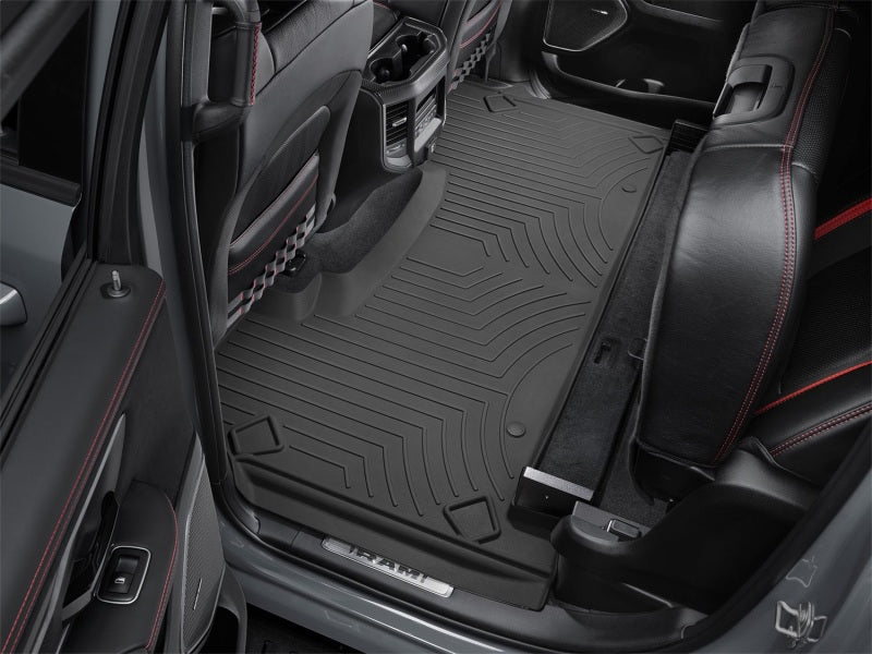 WeatherTech 2019+ RAM 1500 (Crew Cab w/ Rear Under Seat Storage) Rear FloorLiner HP - Black