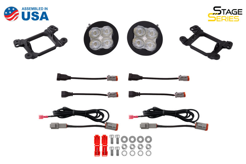 Diode Dynamics SS3 Sport Type M Kit ABL - White SAE Fog