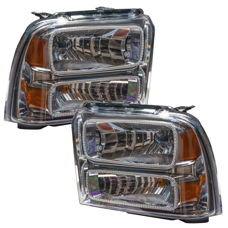 Oracle 05 Ford Excursion SMD HL - Chrome - ColorSHIFT w/ Simple Controller