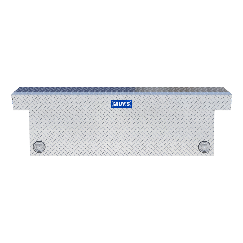 UWS 69" Bright Aluminum Deep Push Button Crossover Truck Tool Box Model TBSD-69-PB