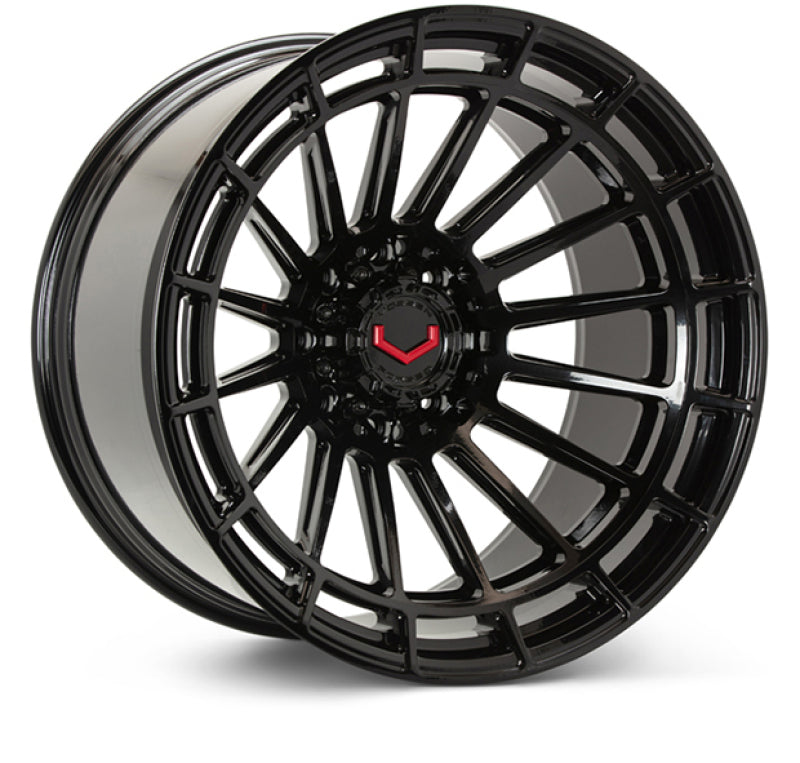 Vossen LCX-01 24x12 / 8x180 / ET44 / 124.3 / Ultra Deep - Gloss Black Wheel