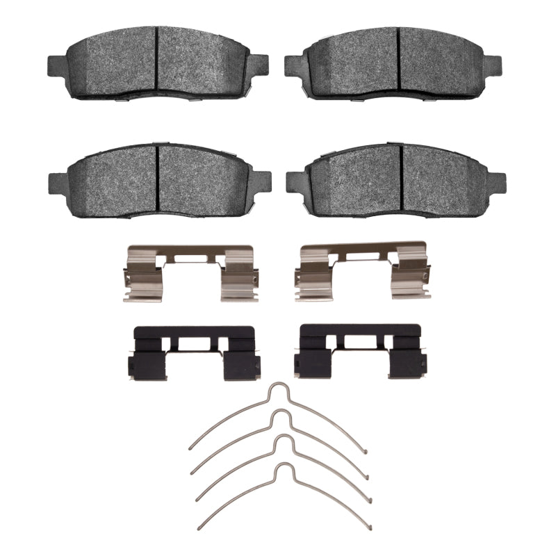 R1 2004-2009 Ford F-150 4WD Front R1 Semi Met Pads & Hardware Kit