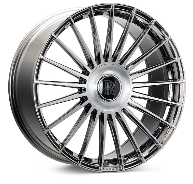 Vossen HF-8 22x9 / 5x112 / ET25 / 66.5 / Flat - EMC Polished Brushed Wheel