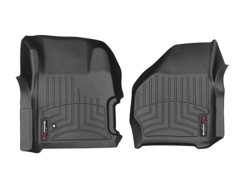 WeatherTech 99-07 Ford F250/F350/F450/F550 Super Duty Regular Cab Front FloorLiner - Black