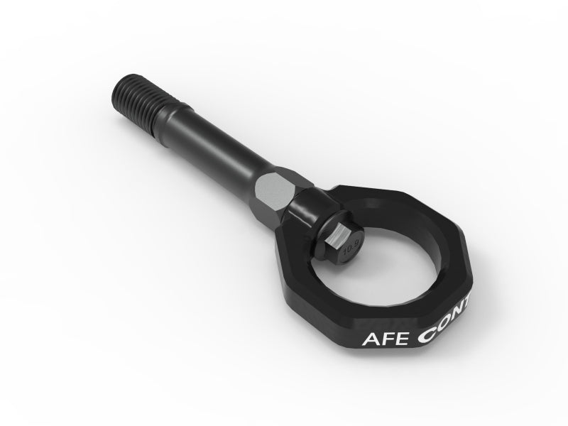 aFe CONTROL Tow Hook for Nissan Z 23-25 V6-3.0L, designed for durability and reliable towing performance.