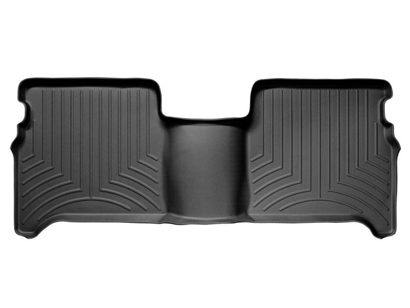 WeatherTech 04+ Nissan Titan Crew Cab Rear FloorLiner - Black