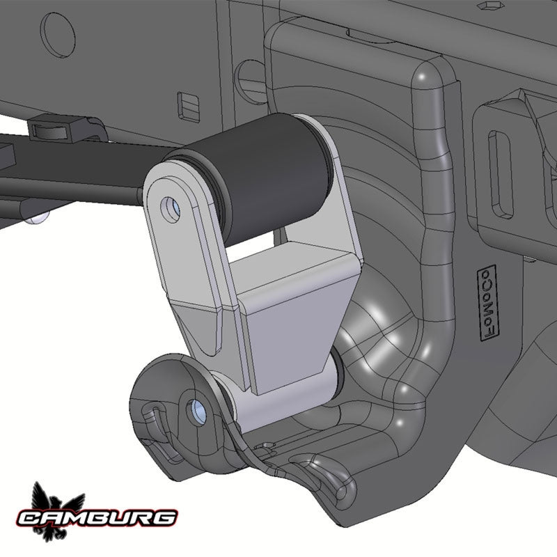 Camburg 83-12 Ford Ranger/82-03 F-150 2WD/99-18 Silverado 1500 TIG 4130 Shackles (1.5in. extended)