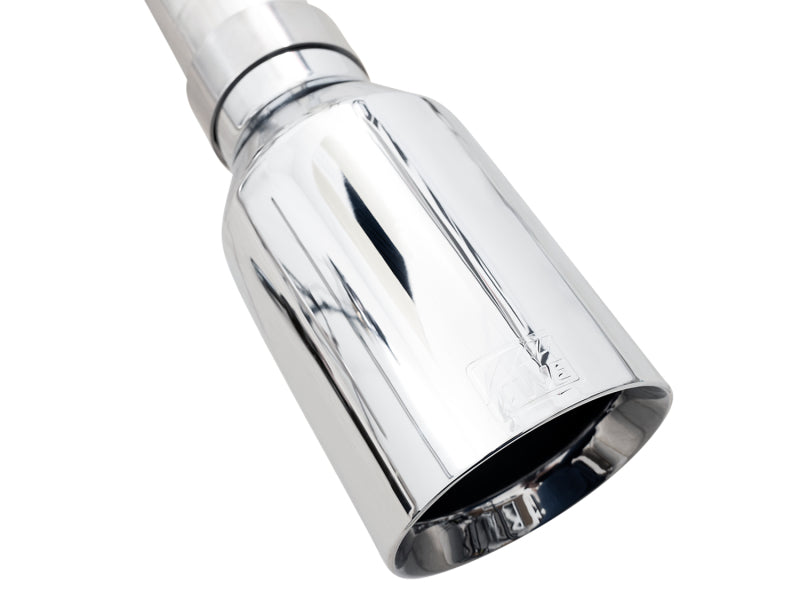 AWE Tuning 0FG 21+ Ford F150 Dual Split Rear Exhaust - 5in Chrome Silver Tips