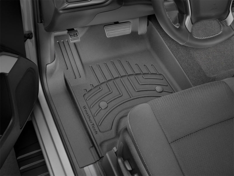WeatherTech 15-19 GMC Yukon / Cadillac Escalade / 15-18 Chevrolet 1500 Front FloorLiner HP - Black