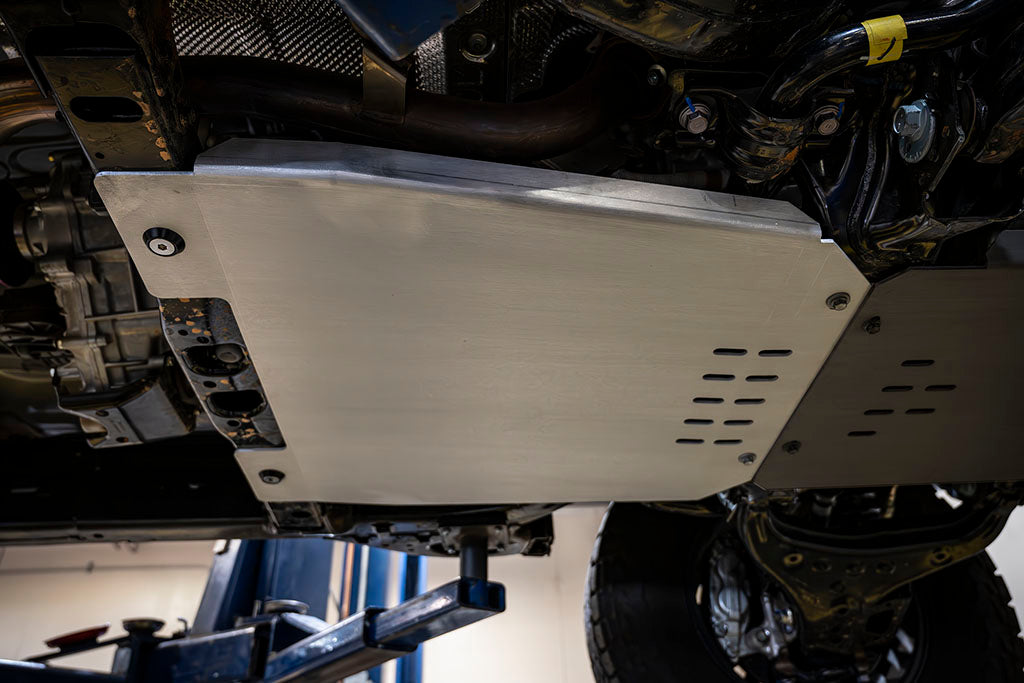ICON 2024-2025 Toyota Tacoma/2025 Toyota 4Runner, Gas/Automatic, Transmission Skid Plate Kit