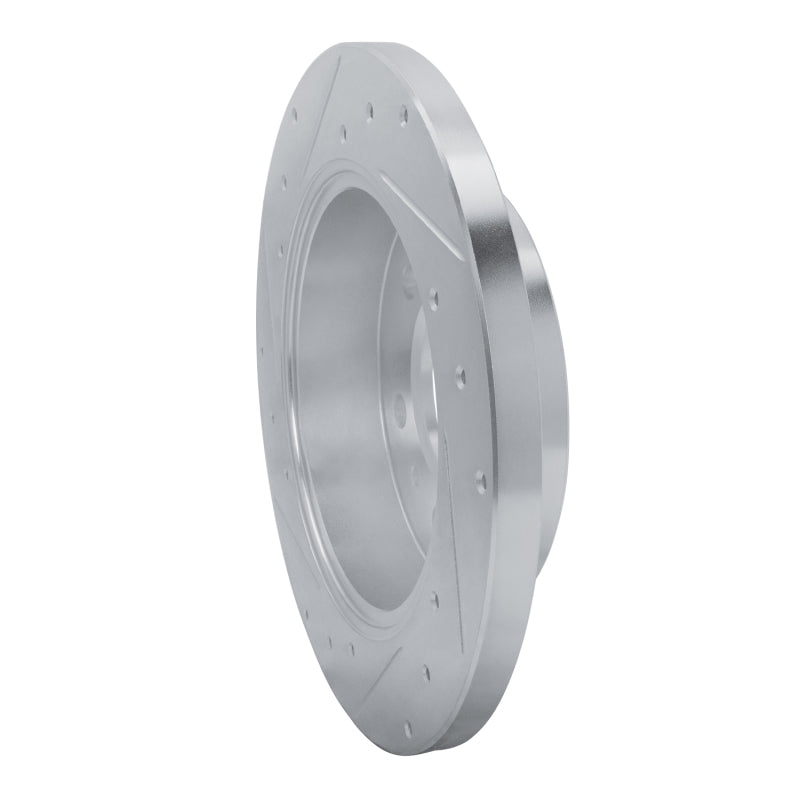 R1 19-25 Freightliner SprintER 2500 Rear Right Drilled & Slotted Silver Brake Rotor