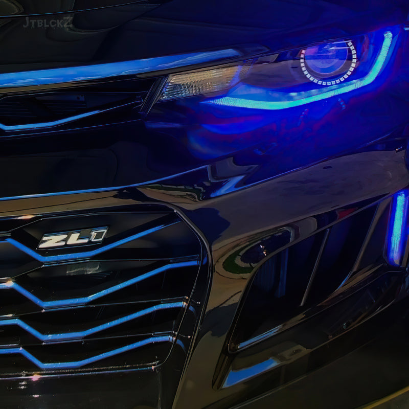 Oracle 16-18 Chevy Camaro Dynamic Headlight DRL Upgrade Kit - ColorSHIFT - Dynamic