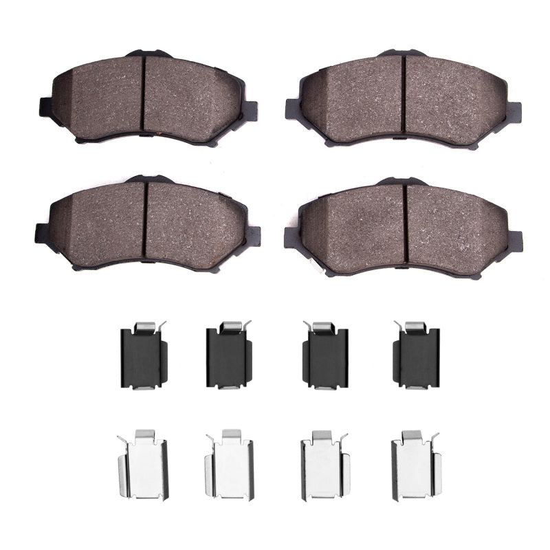 R1 2007-2018 Chrysler Town & Country Front R1 Super Duty Pads & Hardware Kit