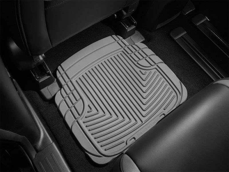 WeatherTech 99 BMW M3 Convertible Rear Rubber Mats - Grey