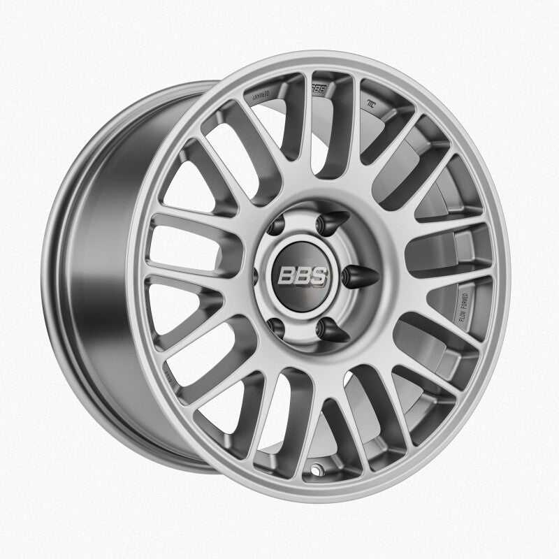 BBS TS-M 18x9in - 5x130 - 71.6 CB - ET25 - Satin Silver Wheel