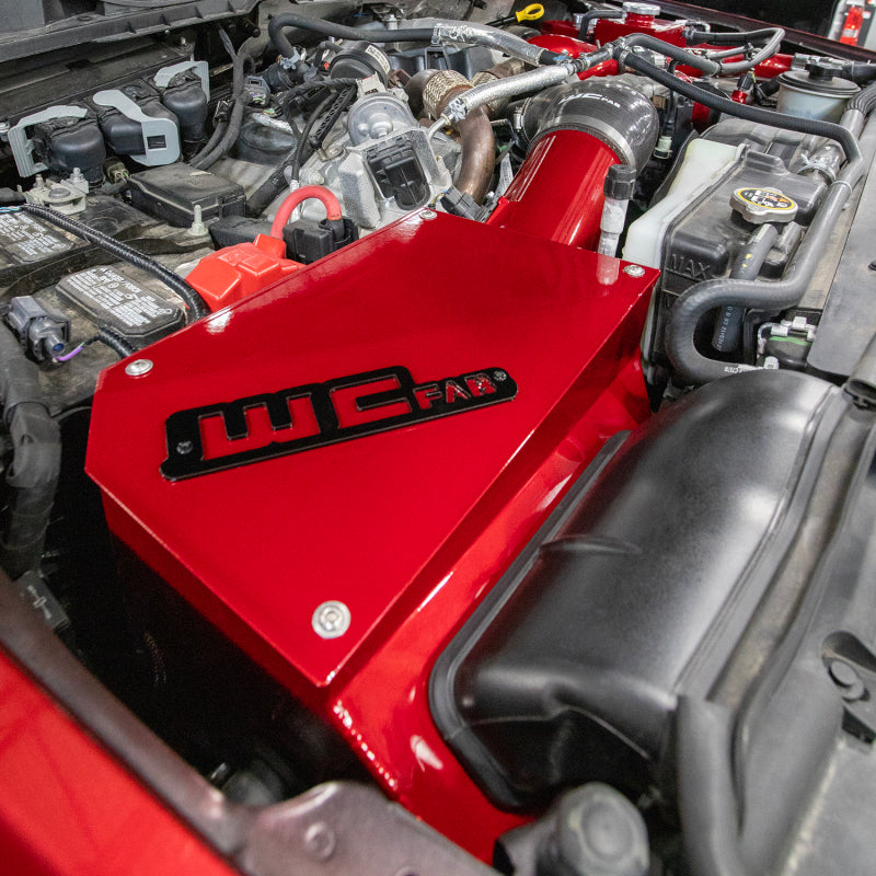 Wehrli 20-24 Ford 6.7L Powerstroke 4in. Intake Kit - Cherry Frost