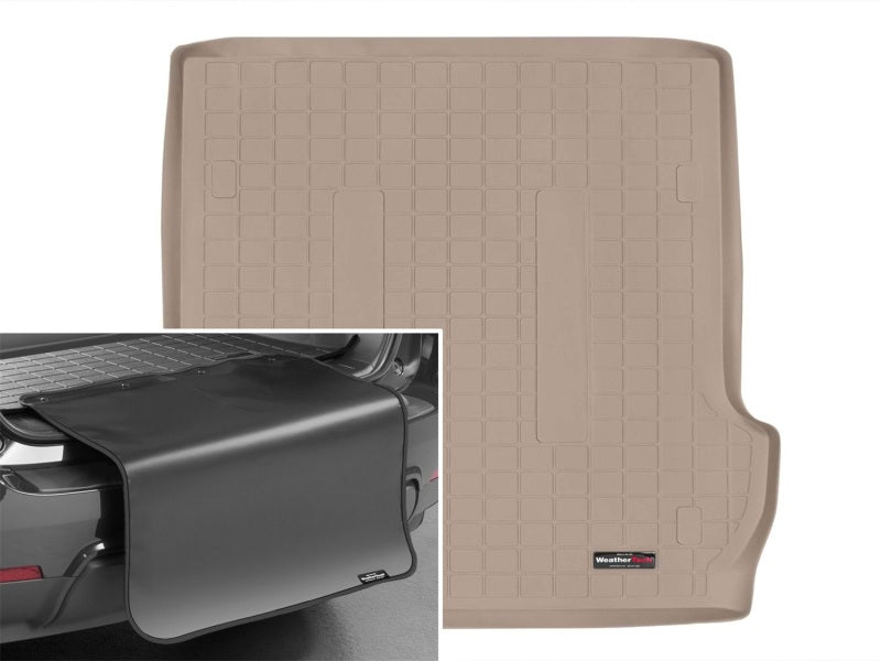 WeatherTech 03-09 Lexus GX Cargo With Bumper Protector - Tan