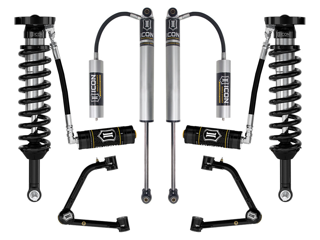 ICON 2023-2024 Chevrolet Colorado WT, LT, & Z71, 1.75-2.5" Lift, Stage 3 Suspension System w/ Tubular Upper Control Arms