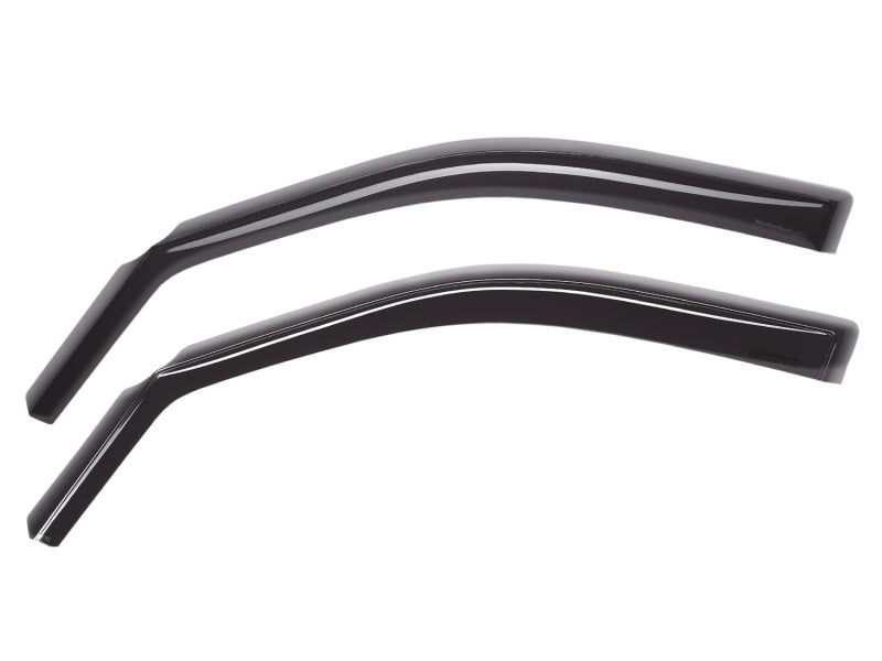 WeatherTech 24-26 Chevy Trax Front Side Window Deflectors - Matte Black